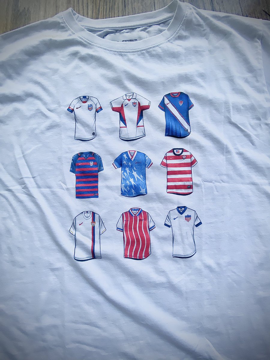 JimmyConrad's tweet photo. 🚨 Timeline Cleanser Alert 🚨 

This amazing @ussoccer shirt that was sent to me by the gods at @Art_of_Football!

If anyone wants one, I’ll buy a few. 

So just retweet and leave a comment and you’ll be entered to win. https://t.co/9TEjxmbGa2