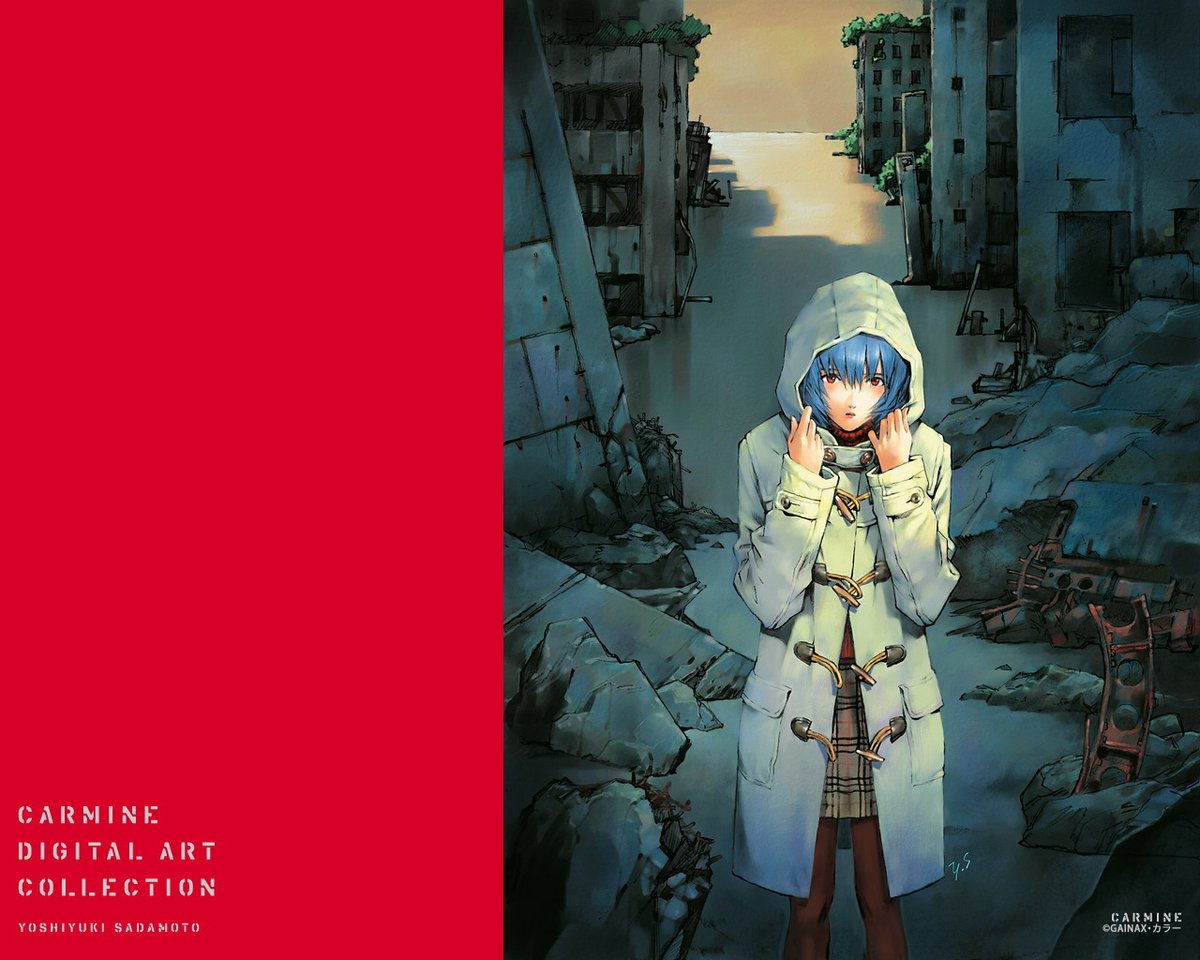 Gonna make this a long thread for Offical Evangelion art I really like