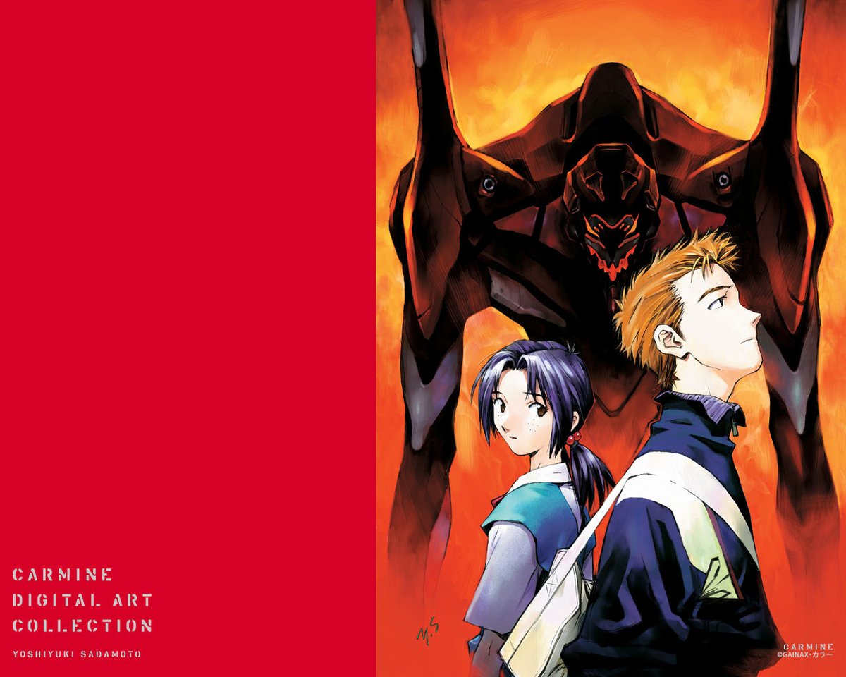 Gonna make this a long thread for Offical Evangelion art I really like