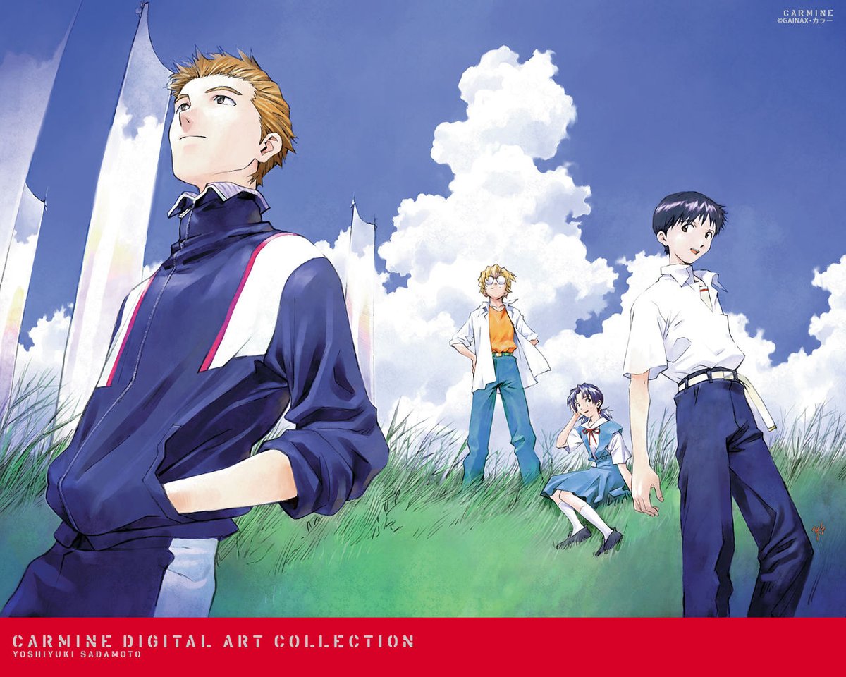 Gonna make this a long thread for Offical Evangelion art I really like