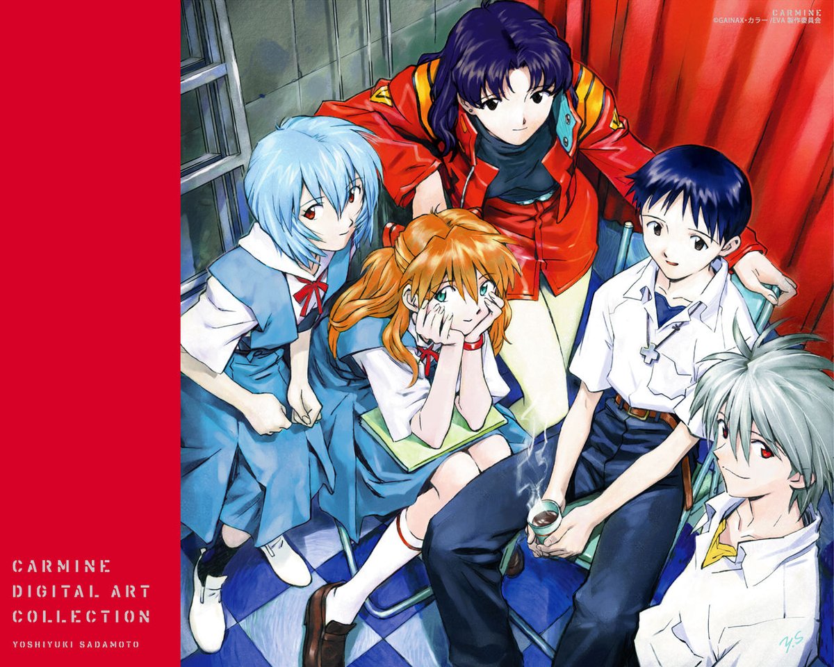 Gonna make this a long thread for Offical Evangelion art I really like