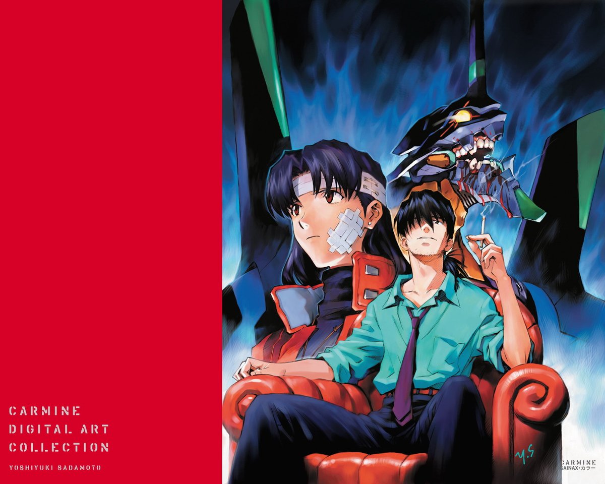 Gonna make this a long thread for Offical Evangelion art I really like