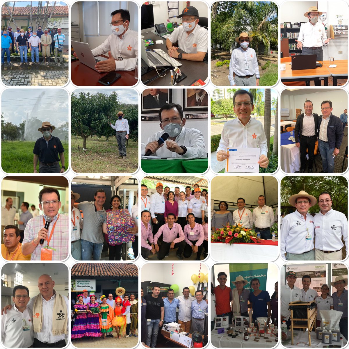 candidoherrera's tweet photo. #GratitudSENA Son 15 años de aprendizaje, de crecimiento constante, de compromiso que motiva y especialmente de compartir con un excelente y solidario equipo de trabajo. Gracias al @SENAComunica a mis compañeros de trabajo del @senahuila #LaAngostura y a mi amada familia. https://t.co/vKY12FNQhi