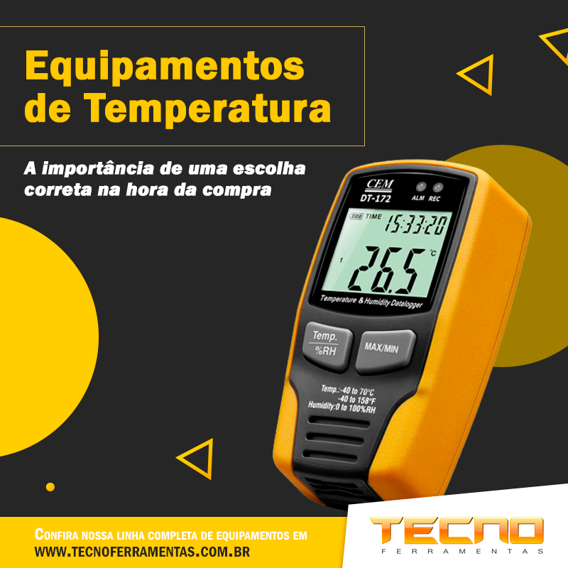 TecnoFerramenta's tweet photo. A temperatura é uma das mais importantes grandezas. Para isso, é importante a escolha de instrumentos de qualidade e próprios para esta tarefa. A marca Novotest dispõe de uma linha de instrumentos da mais alta qualidade Confira as ofertas que separamos https://t.co/XIkBIHdrwK https://t.co/NLpTfG3TwT