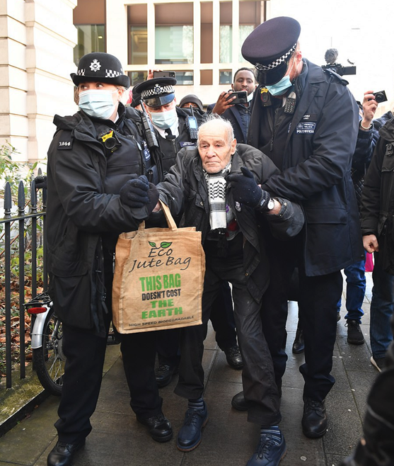 In years gone by they would be helping him, now they're arresting him.