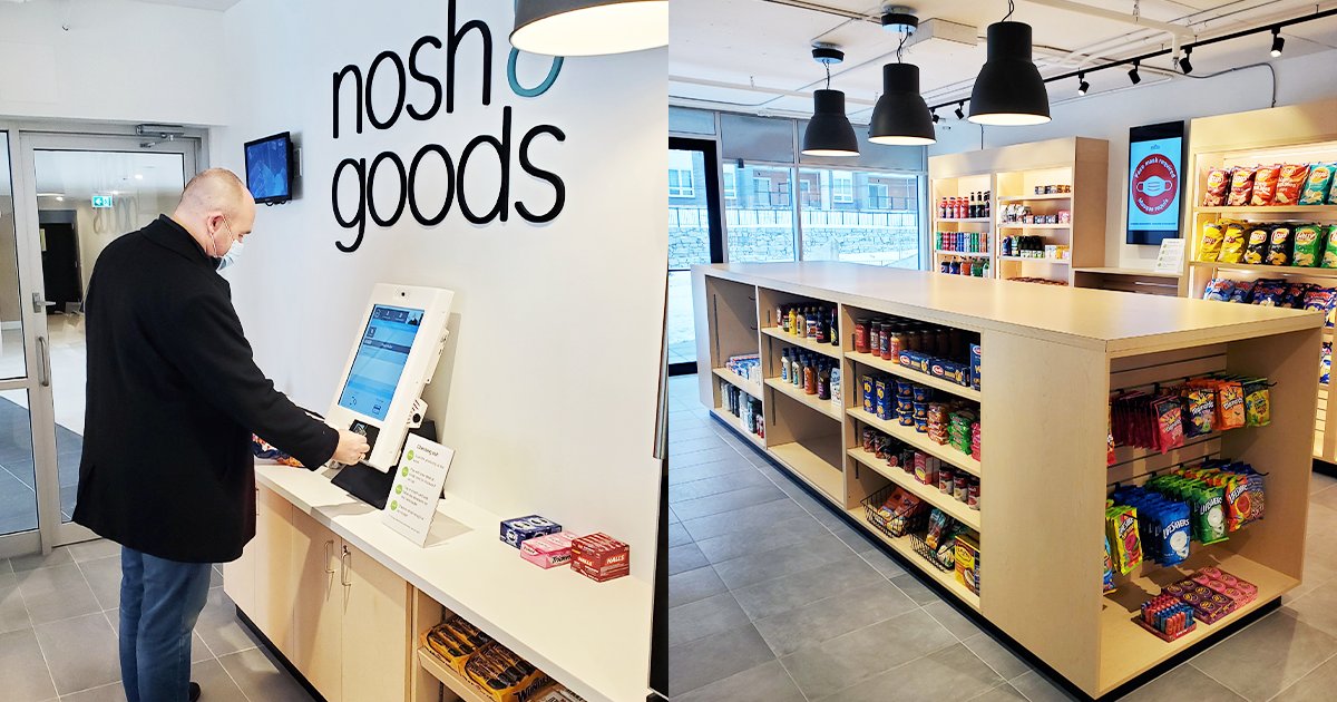 365retailmarket's tweet photo. Happy #MicroMarketMonday ๐ Talk about a gorgeous market to start with! ๐ Congrats to Nosh & Goods on their opening last month!
Have 365 technology in your market? Weโd love to share your pictures for Micro Market Mondays! DM us for a feature!
#MicroMarket #UnattendedRetail https://t.co/lKdUGPAWd3