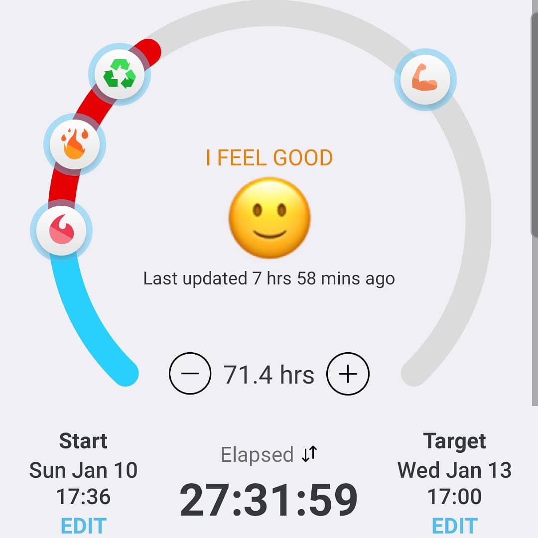 January self experiment day 11  #Carnivore  #organuary 27hr+ into a 70hr fast with  #wolfpack  @UKLowCarbPod  @DanGreef as part of organised group fast. Focus  #autophagy  #insulinsensitivityTechnically carnivore as only water & sea salt today #IntermittentFasting  #lowcarb