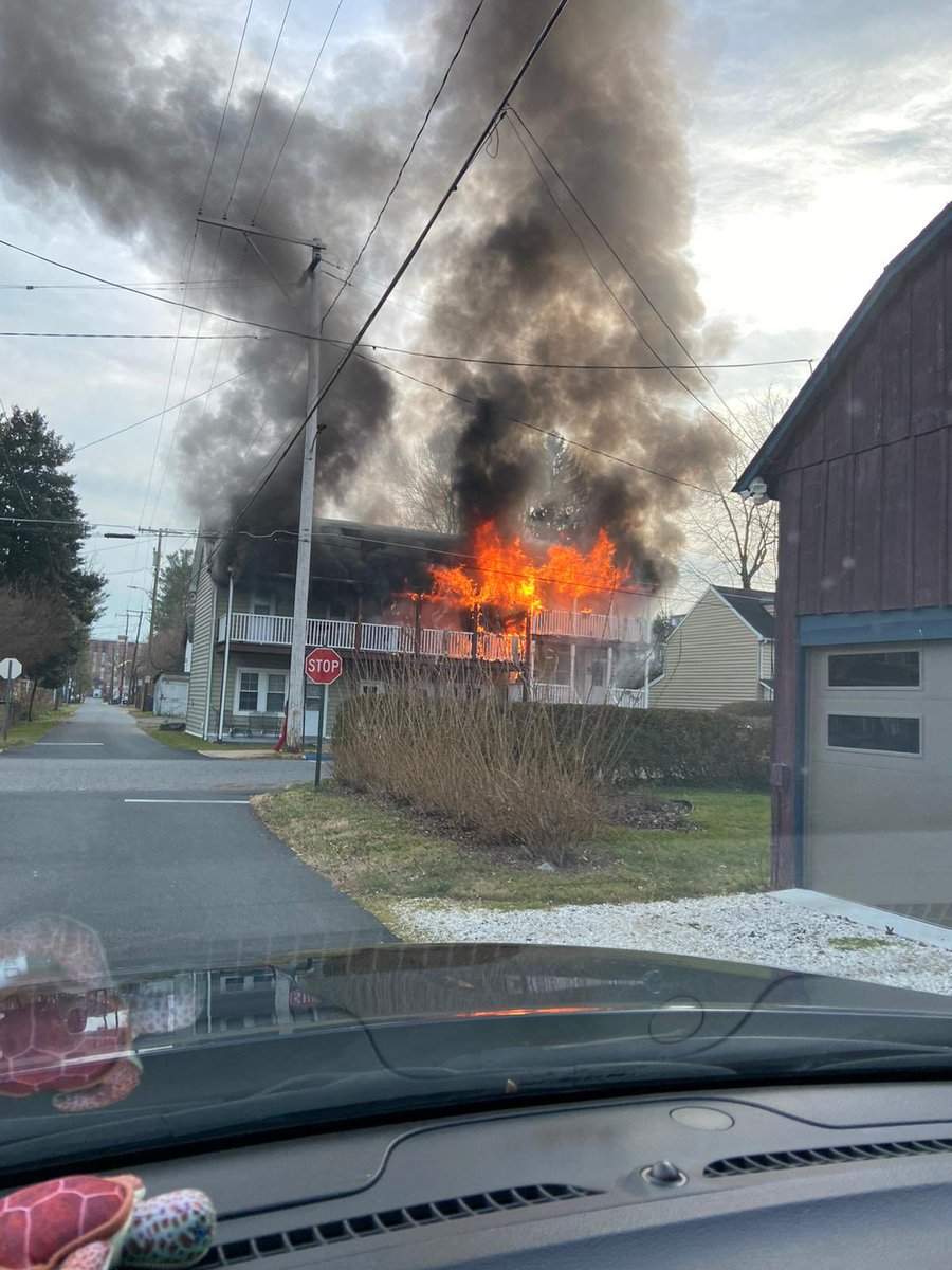SusquehannaHose's tweet photo. 🔥FIRST DUE FIRE WITH MULTIPLE RESCUES🔥 Chief 5 on scene with fire showing from a two story multiple family dwelling in the 500 block of Bourbon St. At least 3 victims have been rescued so far. #HavredeGrace #HdG #SHCo #Breaking

Ok to use pic with credit https://t.co/NgzpjdCSot