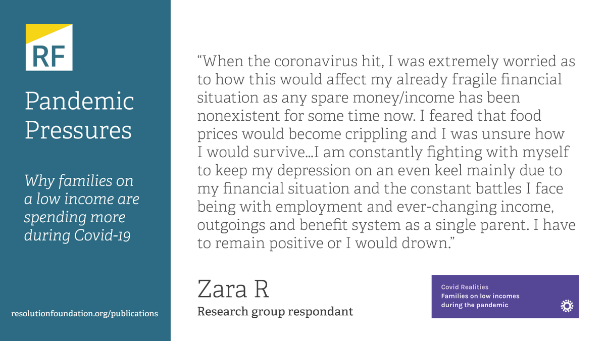 And the difficulties of managing a low income during the pandemic has led to worsening mental health for some.
