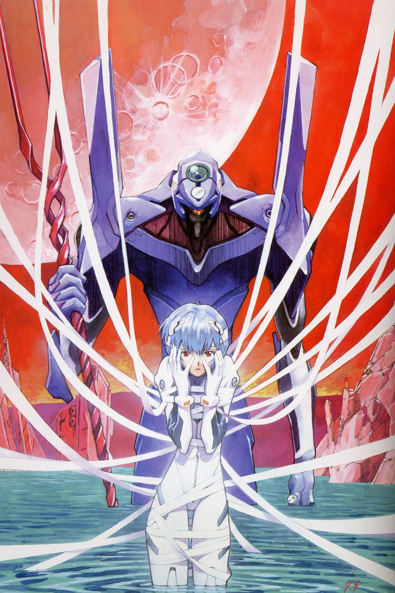 Gonna make this a long thread for Offical Evangelion art I really like