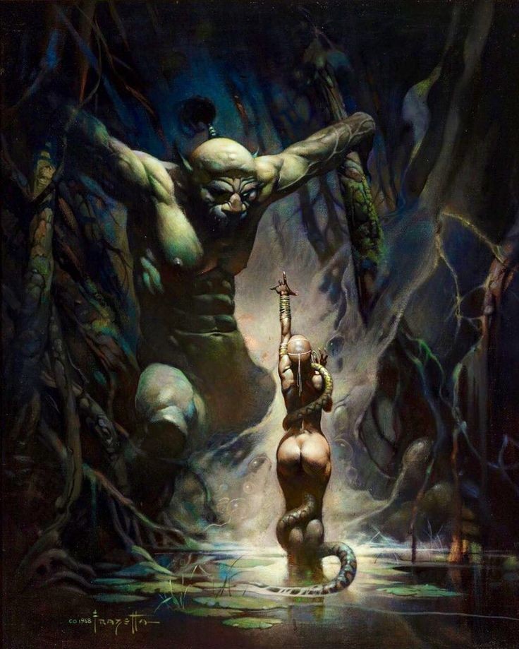 From the Art of Frank Frazetta 