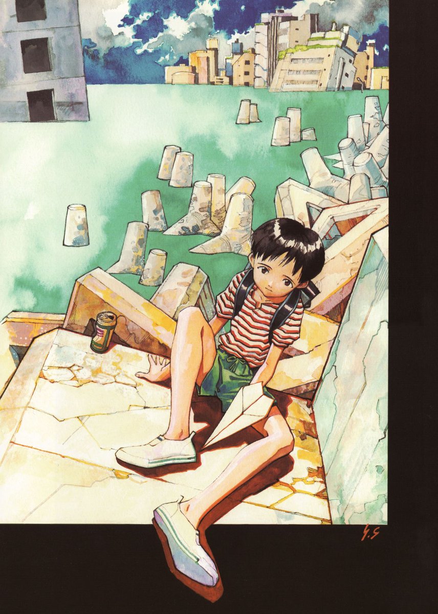 Gonna make this a long thread for Offical Evangelion art I really like