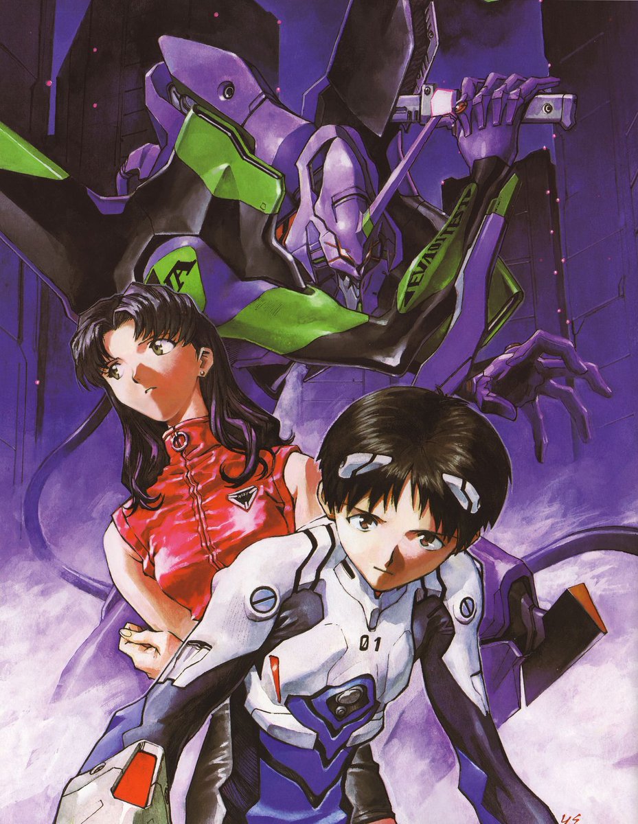 Gonna make this a long thread for Offical Evangelion art I really like