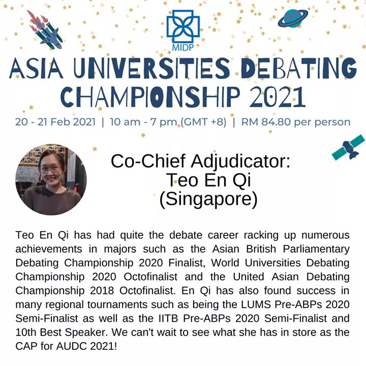MIDPToday's tweet photo. We promise you stellar judges, interesting motions, amazing cash prizes, and a competitive environment (as per usual) for you to sharpen your debate skills.
.
Register today at https://t.co/54NCENFNUm
For more info: https://t.co/lj6T8iPJgs https://t.co/nZnS1UYGBC