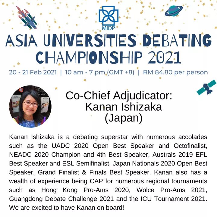 MIDPToday's tweet photo. We promise you stellar judges, interesting motions, amazing cash prizes, and a competitive environment (as per usual) for you to sharpen your debate skills.
.
Register today at https://t.co/54NCENFNUm
For more info: https://t.co/lj6T8iPJgs https://t.co/nZnS1UYGBC