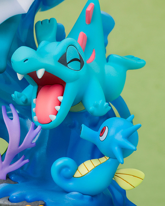 Megahouse mh gem tipo água pokemon vaporeon horsea marill mudkip