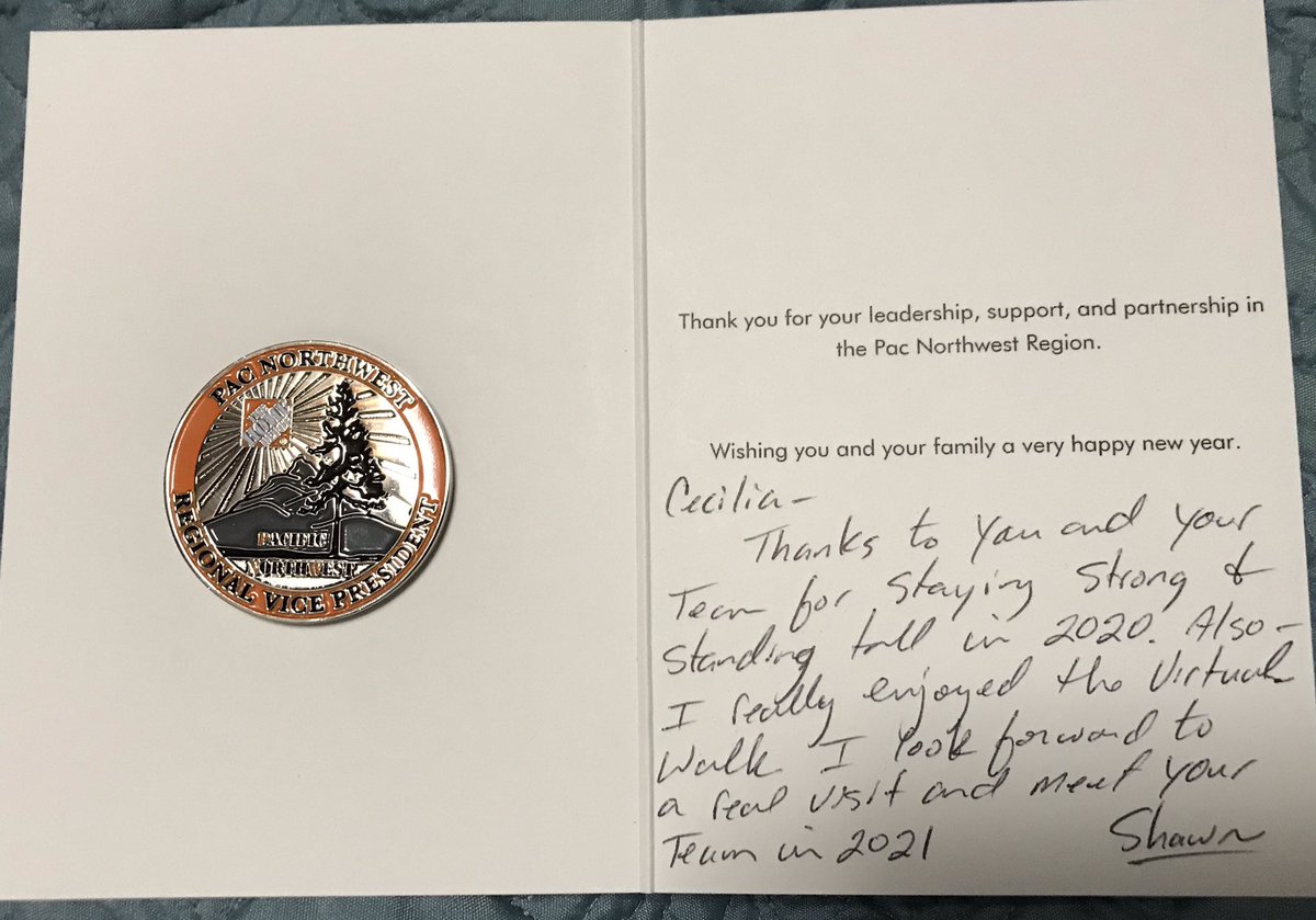 thd3105's tweet photo. Super surprised and humbled to find this in my mailbox today. What an amazing team we have here in Kalispell and what an amazing company we work for! @MTBobDHRM255 @BlankenshipSB @JeffGroomsHD https://t.co/ugvj8zzcBC