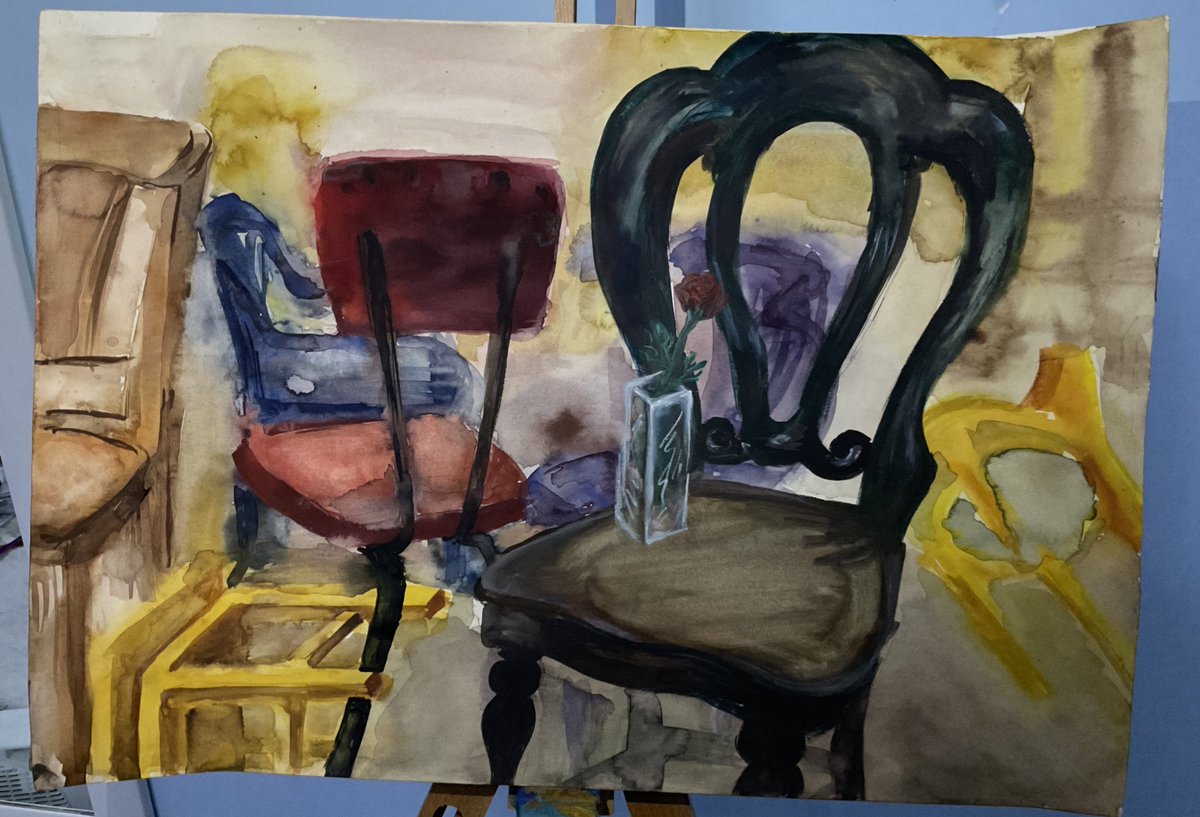 art_ptah's tweet image. The name’s Venny, I’m an art university student here to share my work ans find likeminded people to chat with ☺️ I work in many different styles and mediums. Here are some of my pieces, hope you like them :

P.s. thank you for the art share!💕
Follow me in insta: @ art.ptah