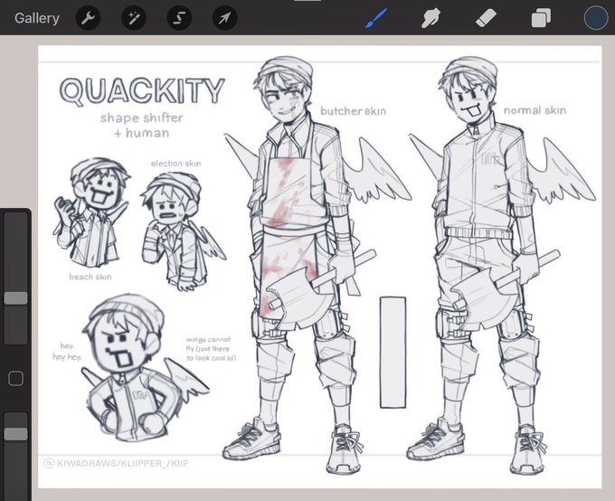 ITS COMIN ALONG BOYS #quackityfanart 