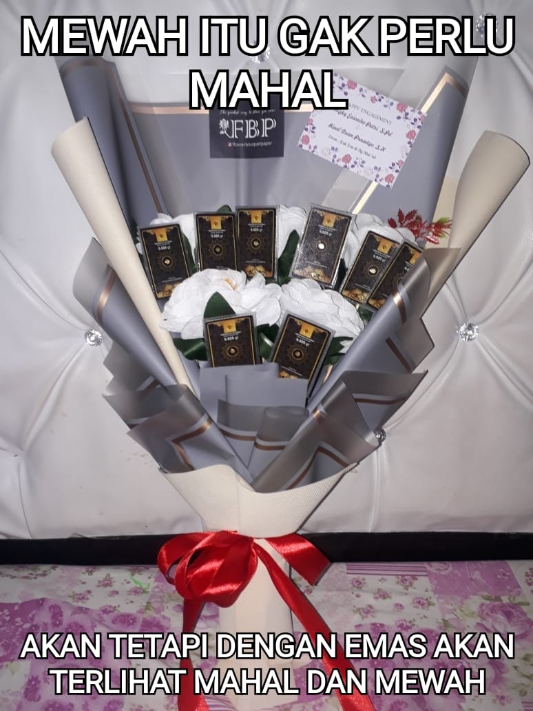 jajankoinimut's tweet photo. Mewah itu ga perlu Mihil
Kalau versi Gift Series nya udah cantik sendiri aja, yang kemasan imut #MiniGold klasik gini dibuat bouqet syakeepp juga loh buat kado spesial atau pun pelengkap lamaran/seserahan 😍😍😍 https://t.co/ZaOoko3iT3