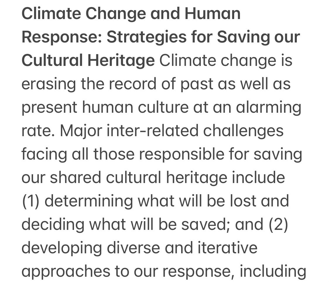 semiller88's tweet photo. 🗣 North American Heritage at Risk (NAHAR)! Launching a new bi-monthly series. First up Jan 15th at 9 am eastern THE Dave Anderson! Some details below- dm me for zoom link:) #climateheritage #envarch #archaeology #climatechange #citizenscience #learningfromloss 1/2 https://t.co/KvupEaz35C