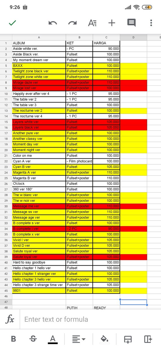 Yok stok menipiss, yok dibantu adopsi koleksiku 😊 buat yang udah co, hari ini dikirim nunggu sibabang pick up 👌