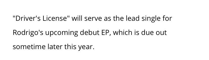 olivia is set to release an ep at a later date this year