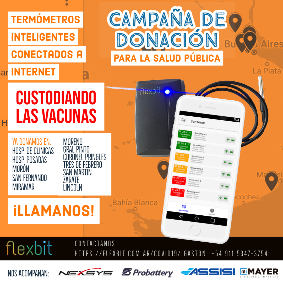 iotflexbit's tweet photo. @dalmaradona nos ayudas a difundir?, quedan 50 termómetros para donar en hospitales públicos. https://t.co/I7uprtU8rn