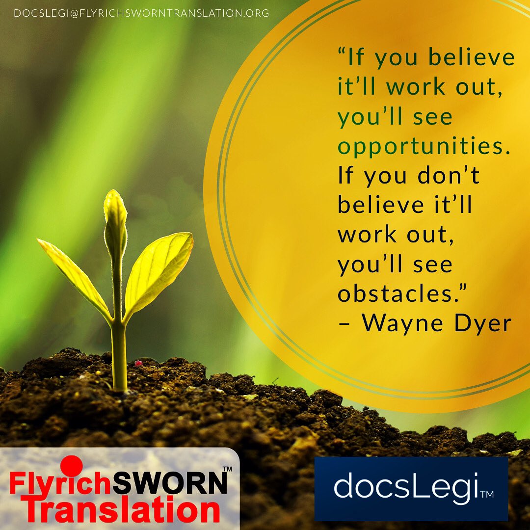 flyrichsworn's tweet photo. “If you believe it’ll work out, you’ll see opportunities. If you don’t believe it’ll work out, you’ll see obstacles.” – Wayne Dyer

#docslegi #motivation #motivationalquotes #colombo #srilanka #flyrich #flyrichlanka #flyrichsworntranslation #sworn #translator #translationservices https://t.co/miyOAhg0IW
