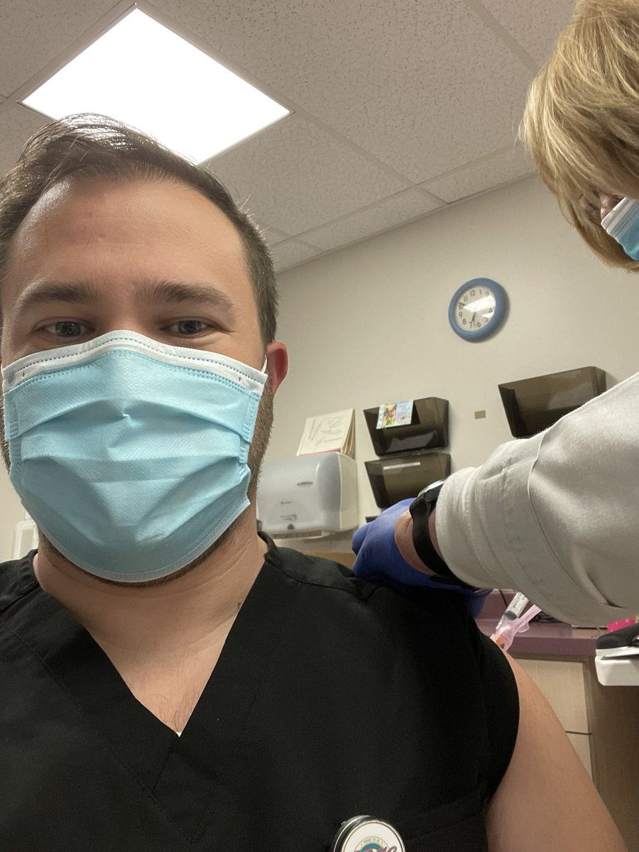 cgsimonedoms's tweet photo. Pics or it didn’t happen. COVID Vaccine #2. Full disclosure the next 24 hours felt like an 18-wheeler but still better that COVID. #novid19 #IGotTheShot #COVIDVaccination #PfizerBioNTech #covidsucks https://t.co/SYNgk5xDx4