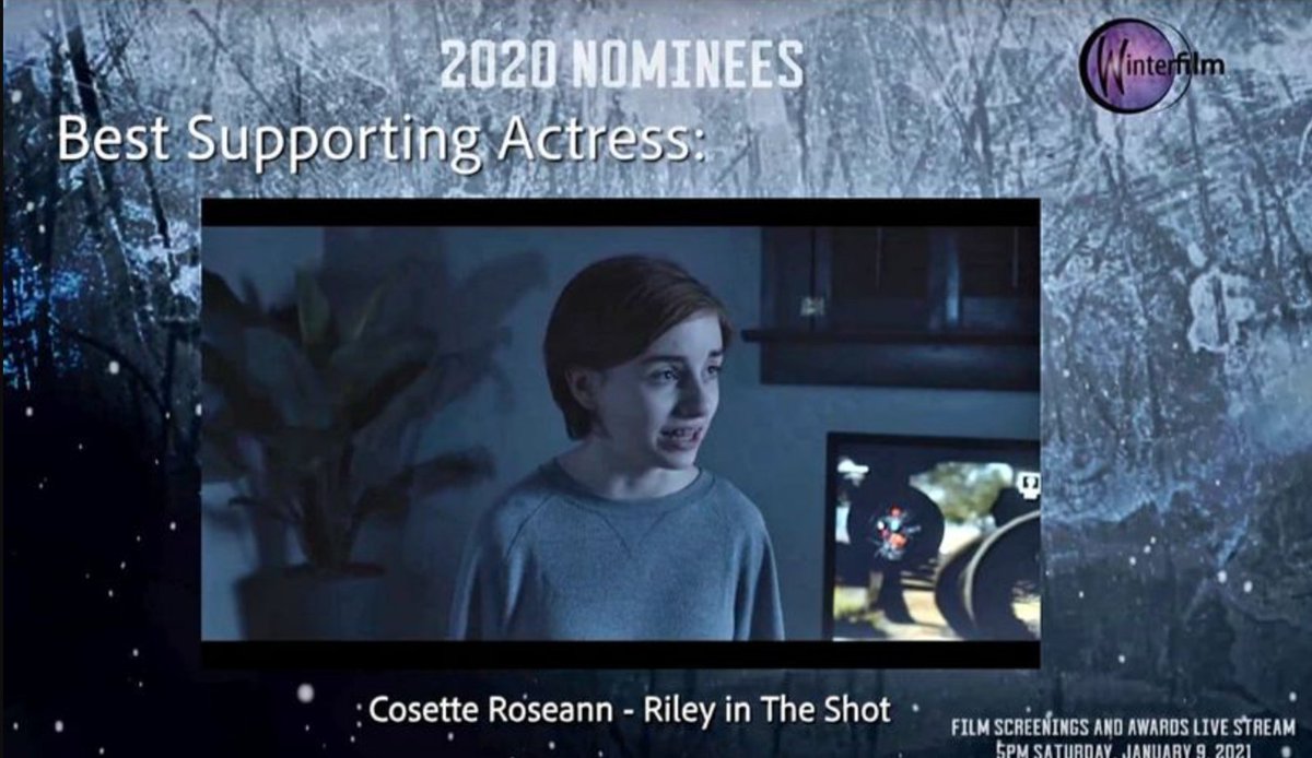 Congratulations to Davidson's own Cosette Payne on her Supporting Actress WIN!!