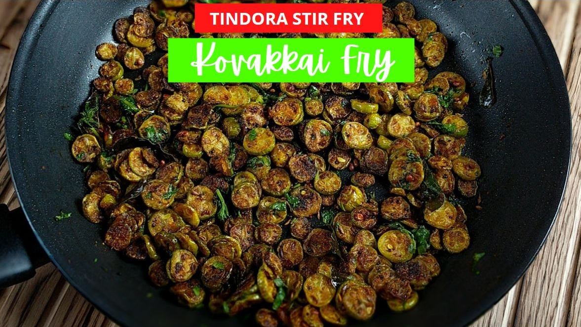 SpiceIndiaOnlin's tweet photo. Kovakkai Fry - Tamil Nadu Kovakkai Varuval - Tindora / IIvy Gourd / Dond... https://t.co/p6VrgYtiG6 via @YouTube https://t.co/TRuY7x1AKv