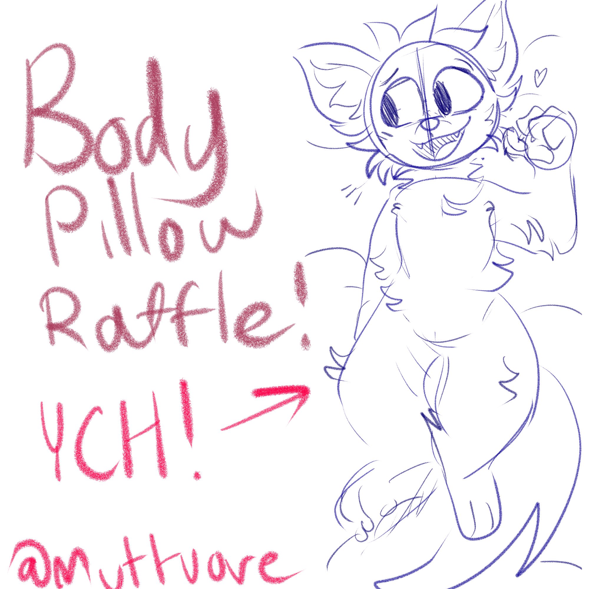 Furry fandom body pillows cheap