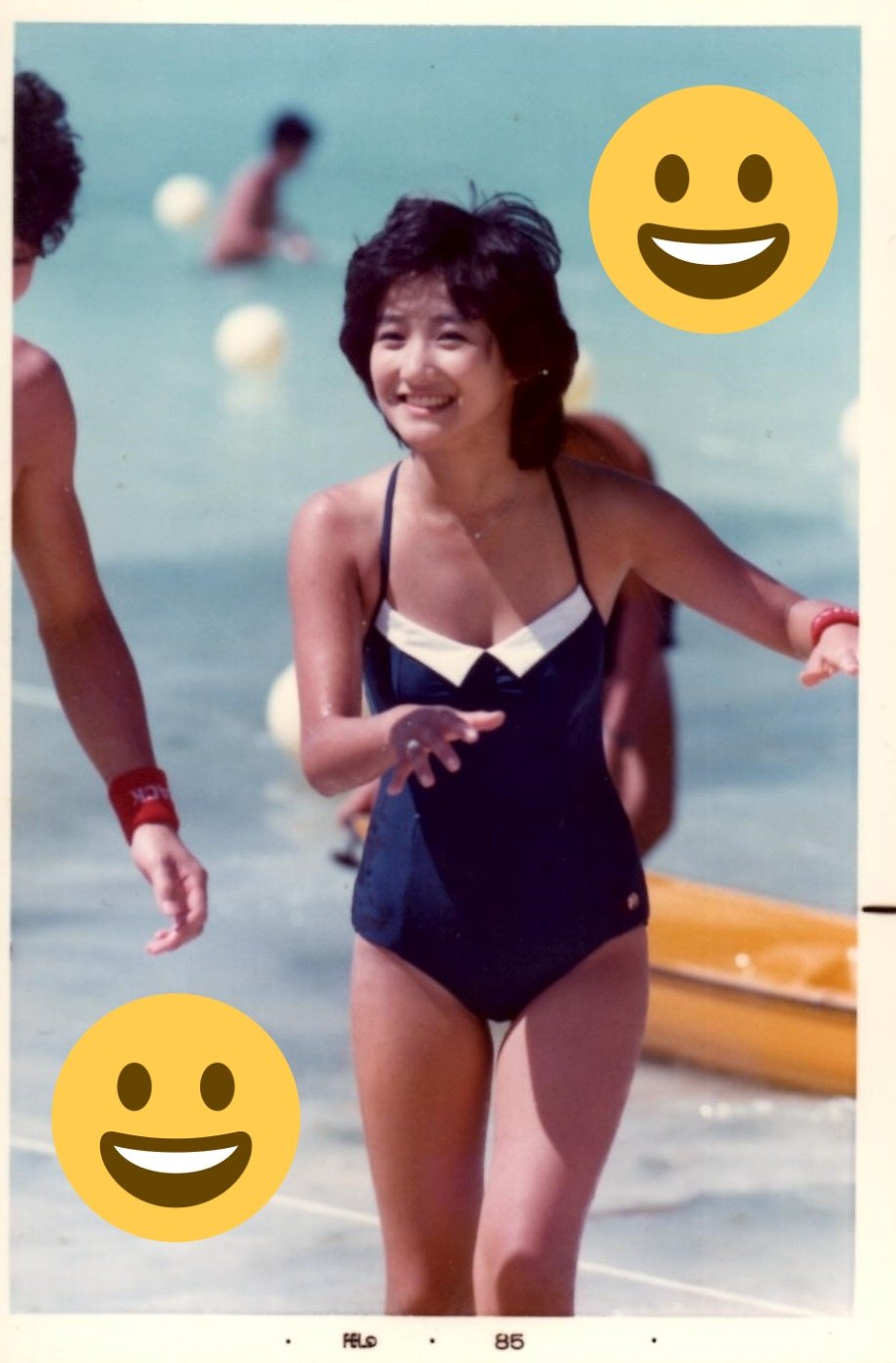 岡田有希子 写真 1985年 水着姿