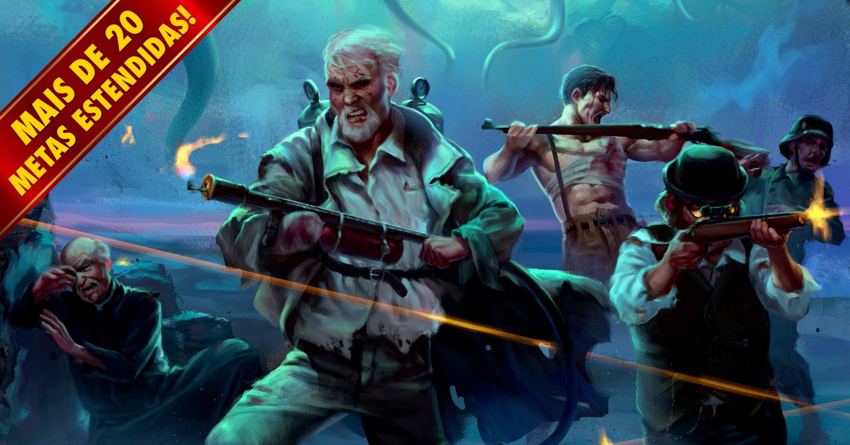 jovemnerd's tweet photo. A campanha #NerdcastRPG é um sucesso! Diversas metas já foram batidas, tornando as recompensas ainda melhores. Por falar em metas, temos uma novidade: se este tweet tiver 500 RTs, o livro-jogo ganhará +8 páginas!

Apoie agora e receba a Coleção Cthulhu! https://t.co/2gfIyzSKUi https://t.co/qMjgazm24U