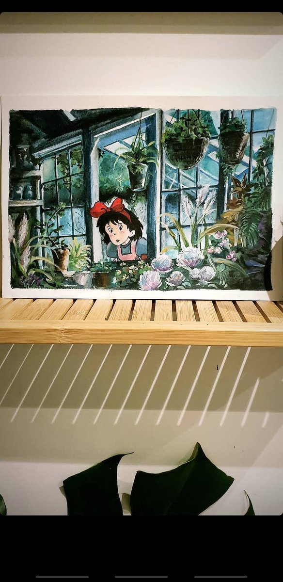 angomath96's tweet photo. Some ghibli plant love 🌿 https://t.co/nmFyTtGSP3