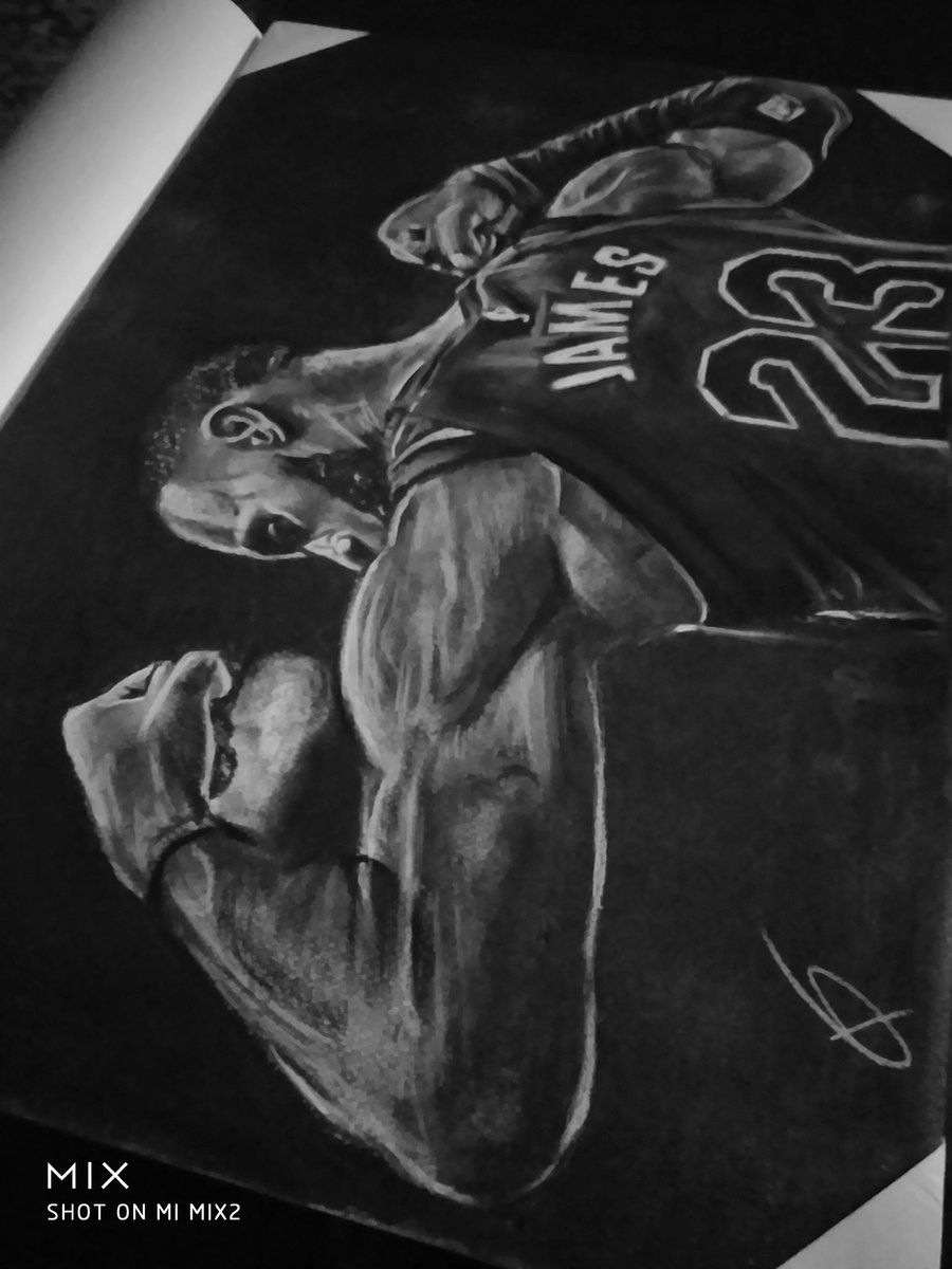 TiberiDd's tweet photo. ✍️ #LeBronJames 
#art #drawing  #portraits #artworks #ArtLovers #NBA2K21 #nba #Lakers https://t.co/LhURT7aKG0