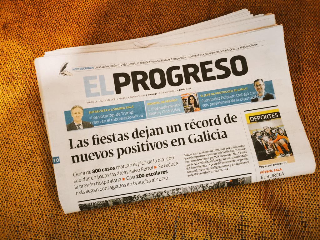 beni_salgado's tweet photo. 🗞️📰 Cando túa nai che manda levar contigo o xornal do sitio do que te vas. Ademais de comida, #morriña #señardade #saudade #soidade #nostalgia https://t.co/PwVNjKwGak