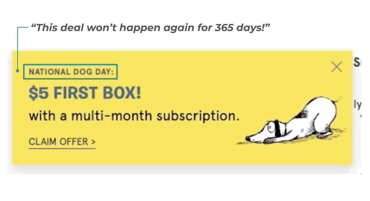 But it’s not just Black FridayMarketers can and will make up anything they want:(1) October 13th - National No Bra Day(2) September 29th - National Coffee Day(3) August 26th - National Dog Day (Barkbox):