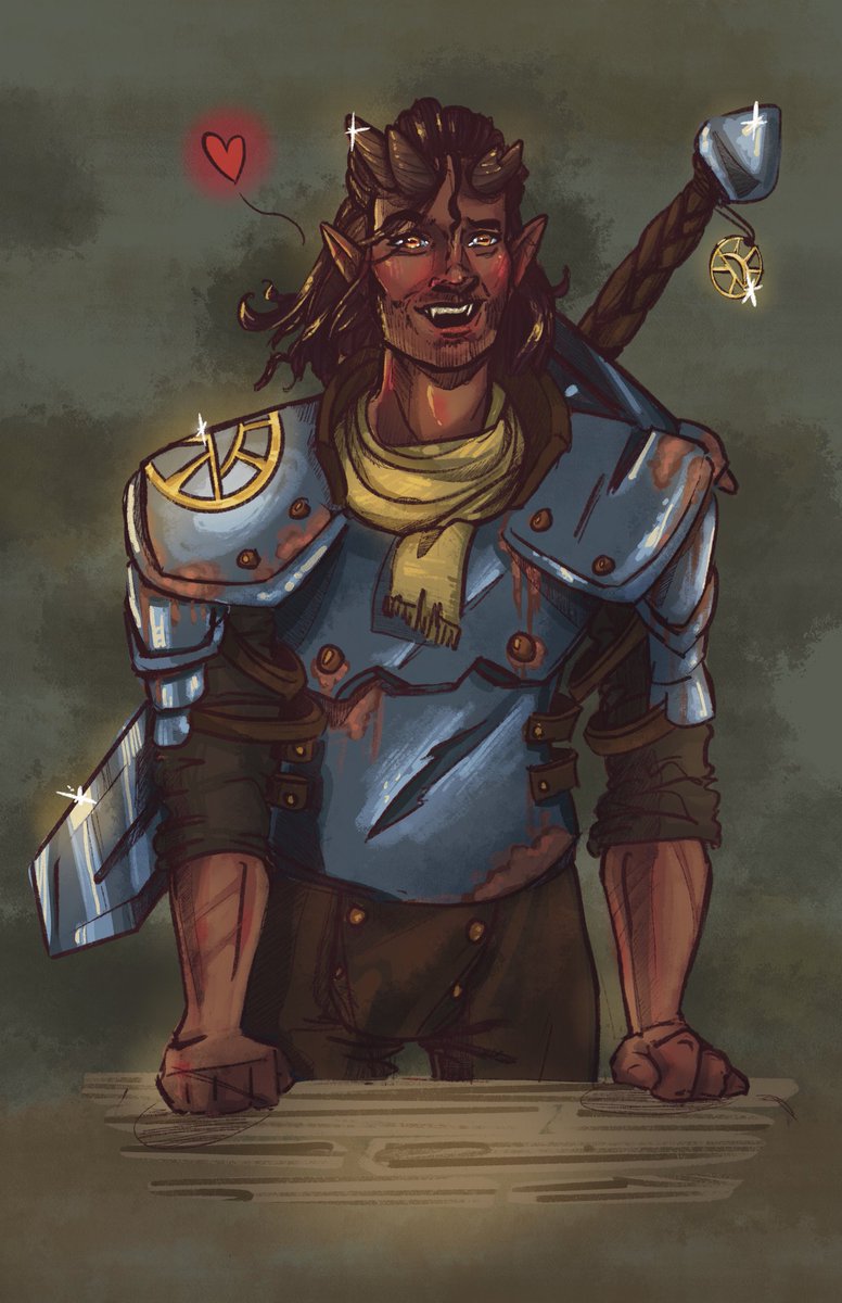 OllieDevoid's tweet photo. Me? Have a Tiefling Problem? No, unthinkable.

(Seriously, though, What TTRPG archetypes do y'all seem to keep coming back to? Asking for science)
#DnD #dnd5e #DnDcharacter #dndart #ttrpg #OC #Illustrator #fantasy #fantasyart https://t.co/prWXDDp050