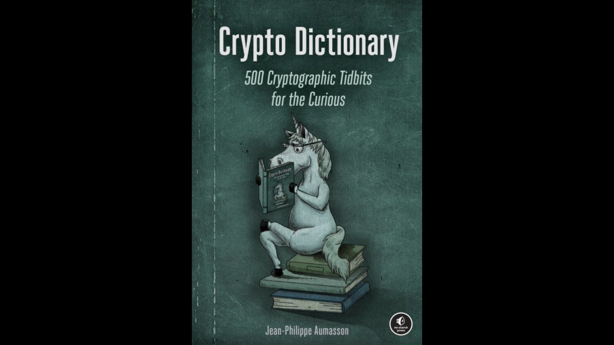 No Starch Press (@nostarch) on Twitter photo Easily find, cite, discover, or clarify all things cryptography in this fascinating new reference book. Learn facts & trivia, laugh at anecdotes, and gain historical perspectives in <a href="/veorq/">JP Aumasson</a>'s Crypto Dictionary. Use code PREORDER for 25% off: nostarch.com/crypto-diction… Easily find, cite, discover, or clarify all things cryptography in this fascinating new reference book. Learn facts & trivia, laugh at anecdotes, and gain historical perspectives in <a href="/veorq/">JP Aumasson</a>'s Crypto Dictionary. Use code PREORDER for 25% off: nostarch.com/crypto-diction…