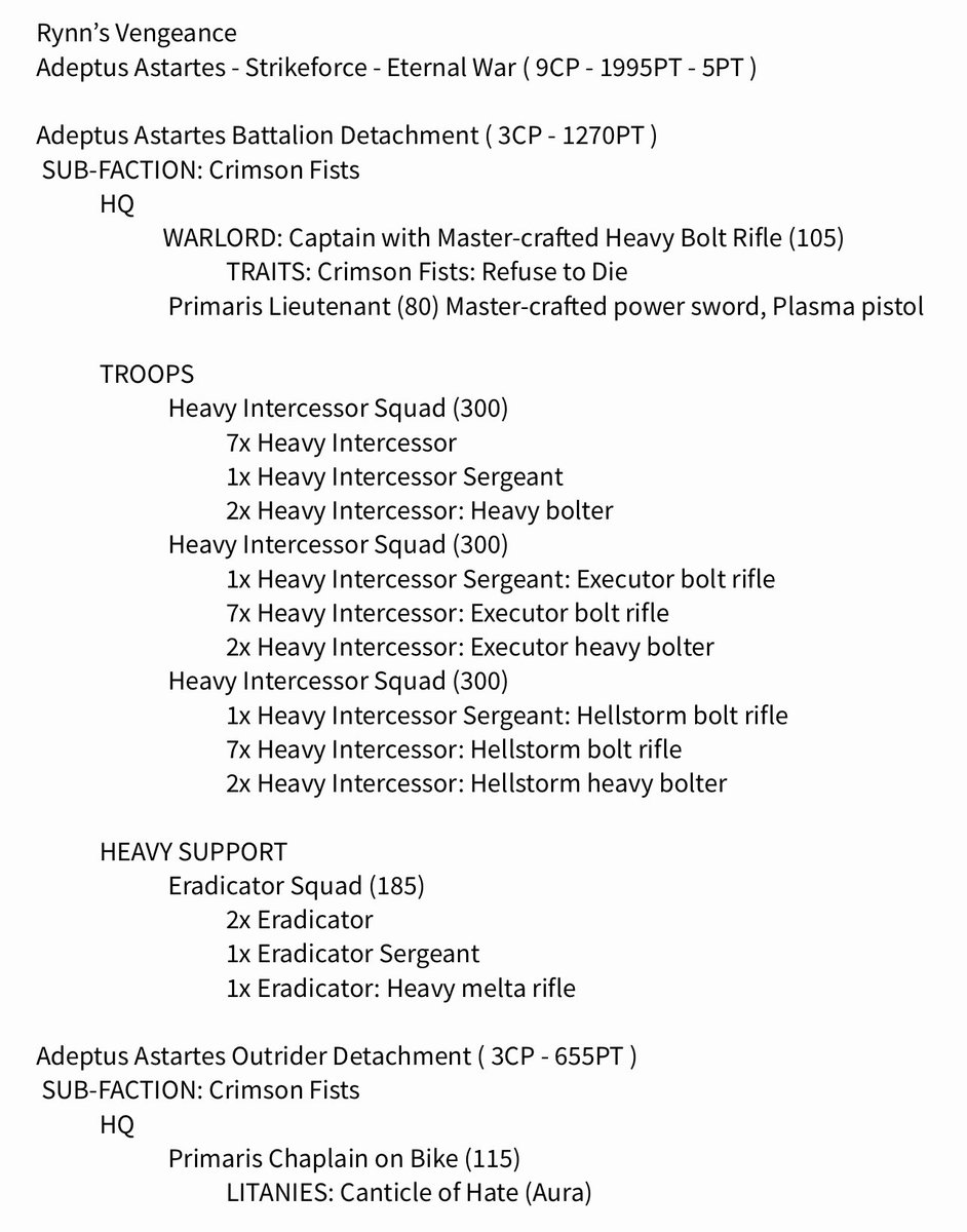 ExestentialHulk's tweet image. #40kbattleforged #40kbattleforge