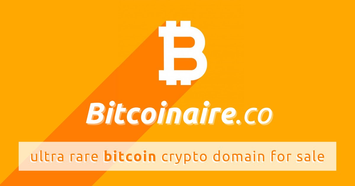 StackedVC's tweet photo. @coinbase • Entrepreneur?
• Crypto Enthusiast?
• Monetize a Crypto #SEO Gem?
• Capitalize on Current $BTC Run?

𝗙𝗢𝗥 𝗦𝗔𝗟𝗘 👉🏼 https://t.co/hmARZjxZjH

Ultra-rare Crypto Domain Available

#ico $eth #ethereum #cryptodomain #cryptocurrency #Bitcoin  #blockchain #altcoin #domainsales https://t.co/yQrahlhsmq