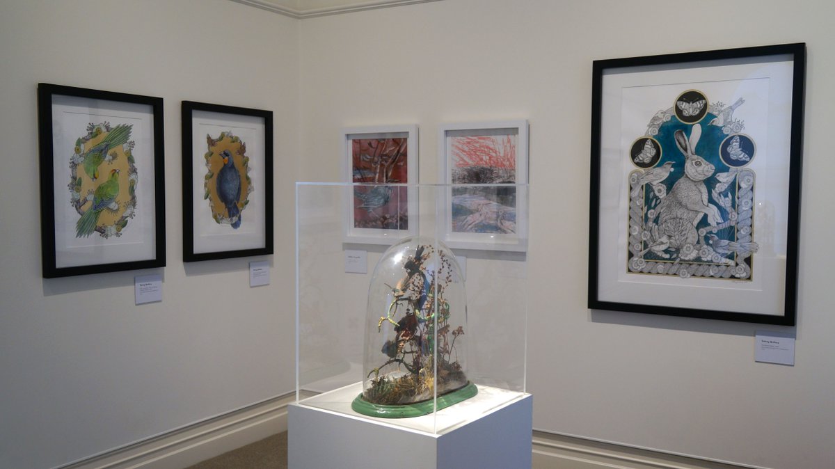 Box of Birds featuring work by Natalie Carpenter and Tracey Vickers, finishes this weekend. Make sure you come and see it! Let's support our local artists. There's even colouring-in to do for the kids so you can look around the whole gallery!

Box of Birds until 17 January 2021