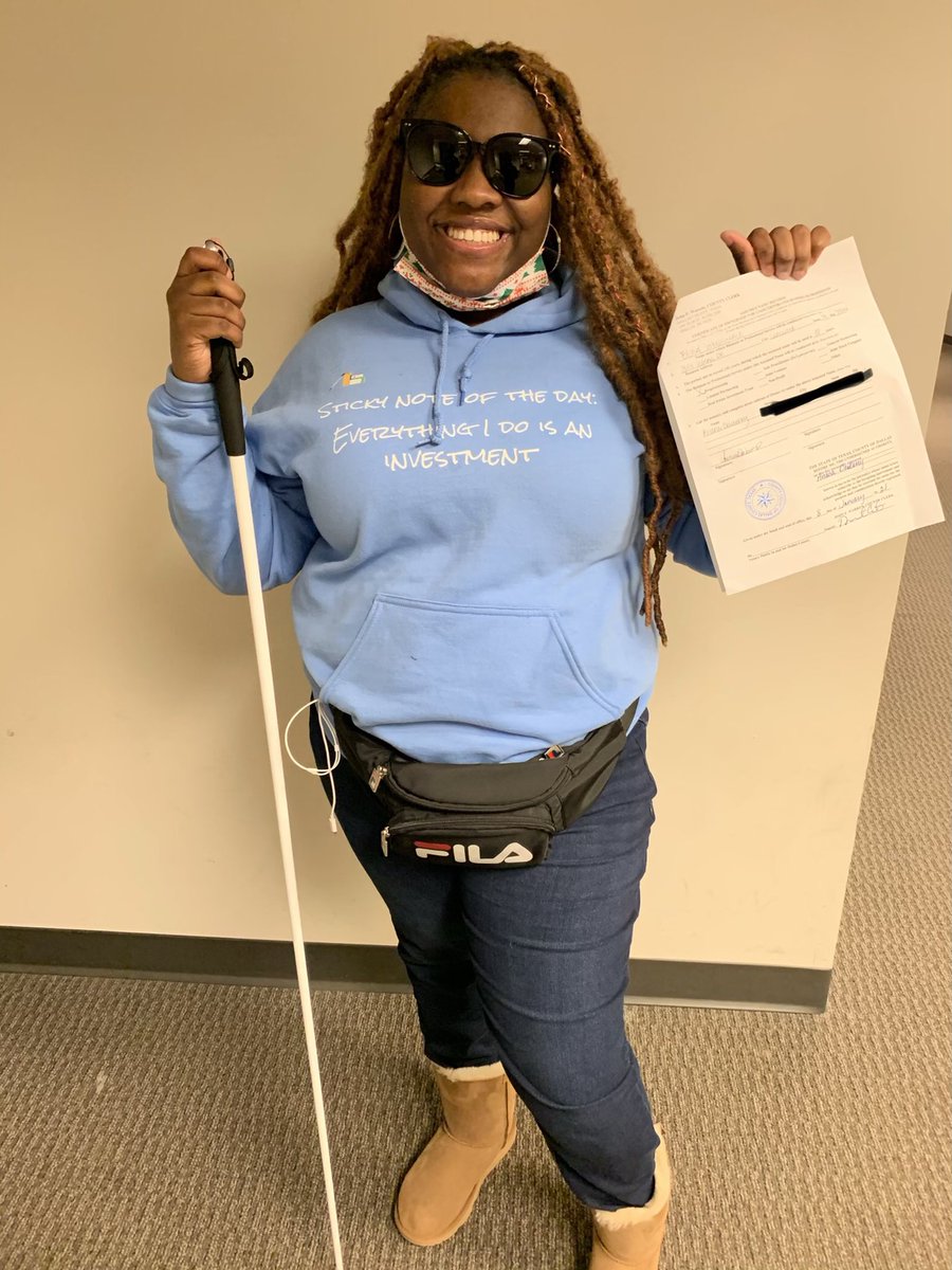 TheOfficialBI's tweet photo. Exciting news!🤩📰 Ariana owns her DBA to Blind Intelligence!!🦯📚 #BlindIntelligence #BlackOwned #Investments
https://t.co/Ako4TCOLpN https://t.co/5omi0Ebve3