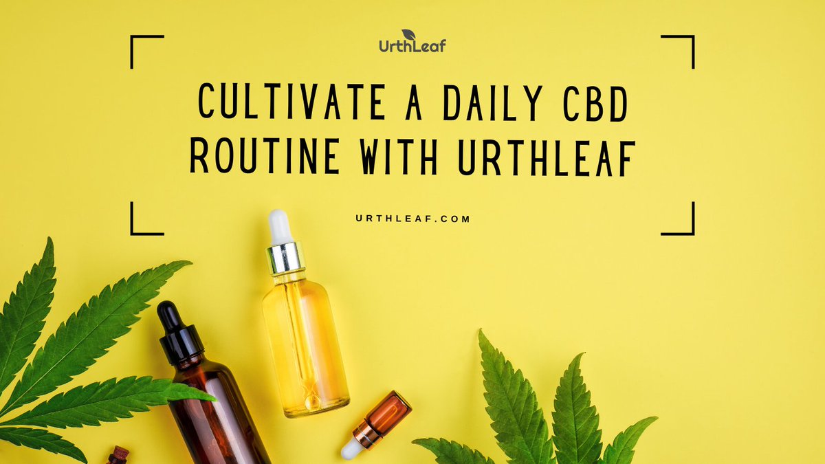 urthleaf's tweet photo. It’s a new year! Time for a new habit! Create a healthy CBD routine with the range of restorative CBD products from UrthLeaf. Our special CBD story this week shows you how easy it is to cultivate a long-lasting CBD routine. https://t.co/96chqmUnSD

#cbd #cbdoil #cbdvape #newyear https://t.co/5CY6ZviriL