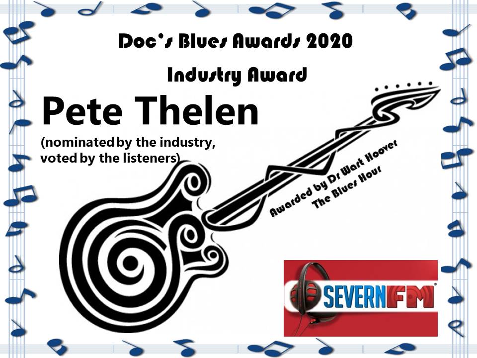 Winner Industry Award Pete Thelen @petethelenmusic #DocsAwards20 <a href="/SevernFM/">Severn FM</a>
