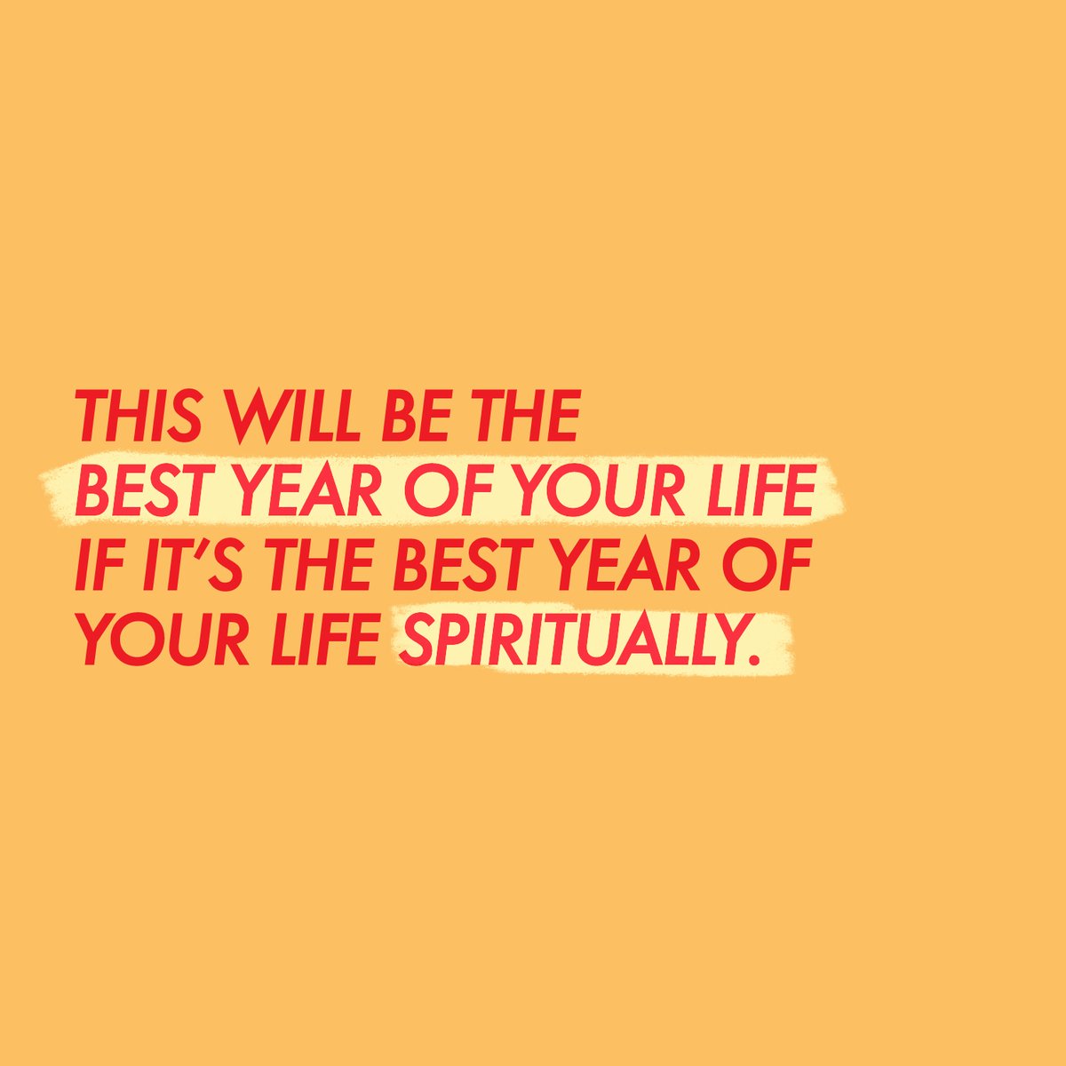 There's never been a better time to go all-in with God. Let's pursue Him like we've never done before and see 2021 be the best year of our lives, no matter what comes. 🙌