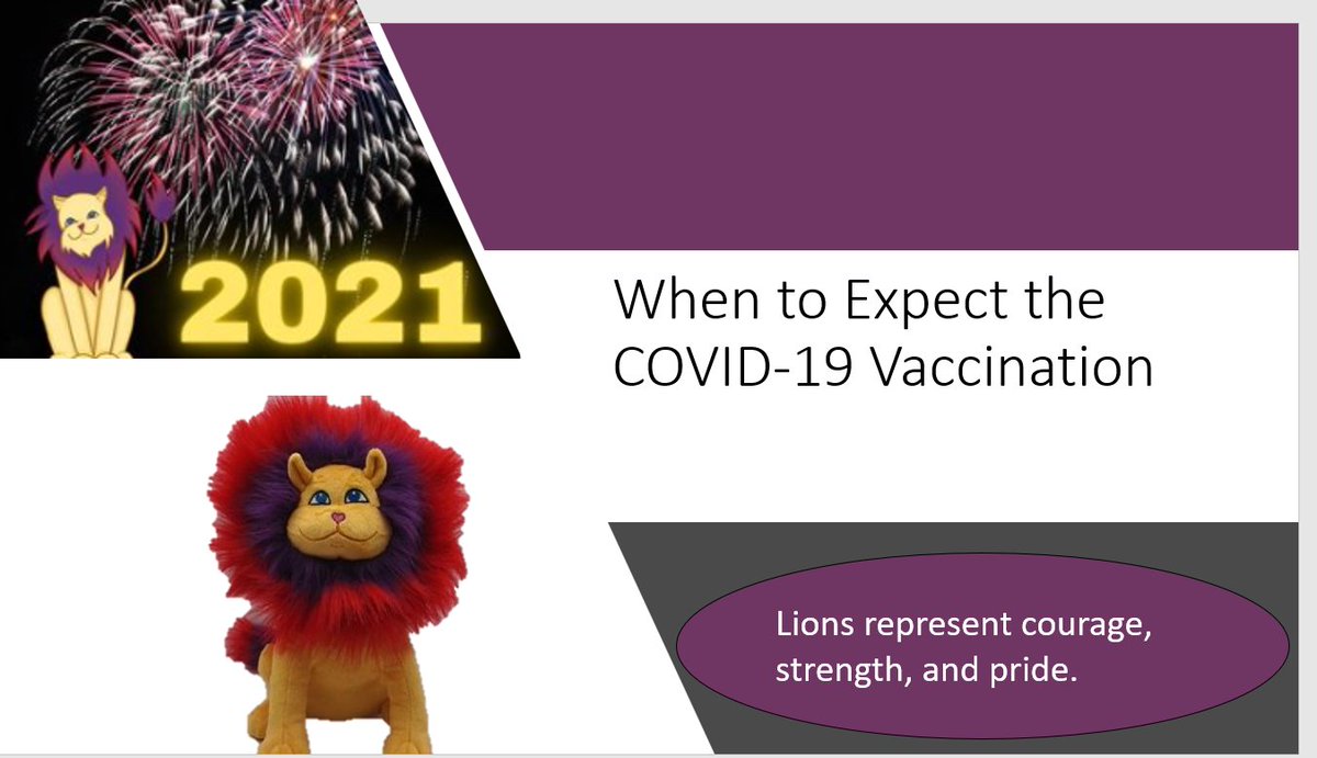 Tracey1milligan's tweet photo. So excited to see timeline #epilepsy #vaccine in MA!
Seems like people living w/epilepsy in MA will receive the vaccine in Phase 2-scheduled to start Feb. 2 #WhereIsHope
https://t.co/Bv06INNBgQ
Hope the Lion reminds that where there is a person living w/epilepsy, there is Hope. https://t.co/HIYhv59DmD