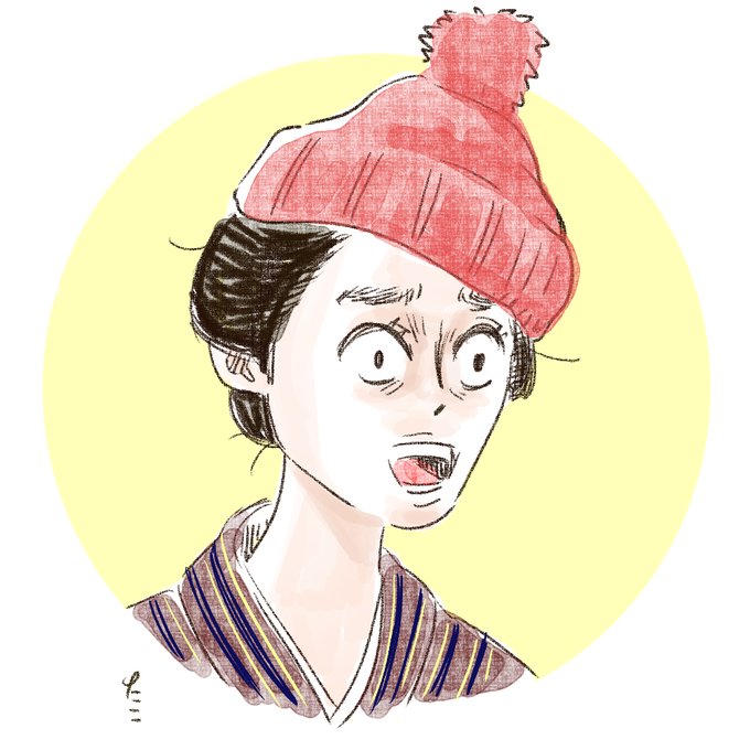 おちょやん27話絵。
「…正ちゃん、あんたやって!」
「え～～!?」
#おちょやん #おちょやん絵 #杉咲花 